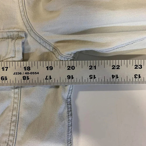 Sanctuary Women's Lace Up Button Front Long Sleeve Collared Shirt Size L - Picture 10 of 12